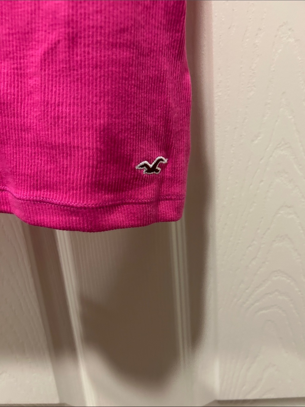 Hollister Hot Pink Ribbed Racerback Tank - Picture 3 of 5